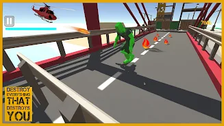 Incredible monster hulk hero Schermafbeelding 2