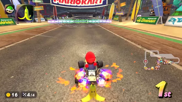 Mario Kart World open-world exploration