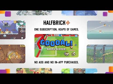 Halfbrick Sports : 축구 게임 플레이