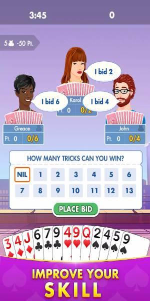Spades Cash Schermafbeelding 2