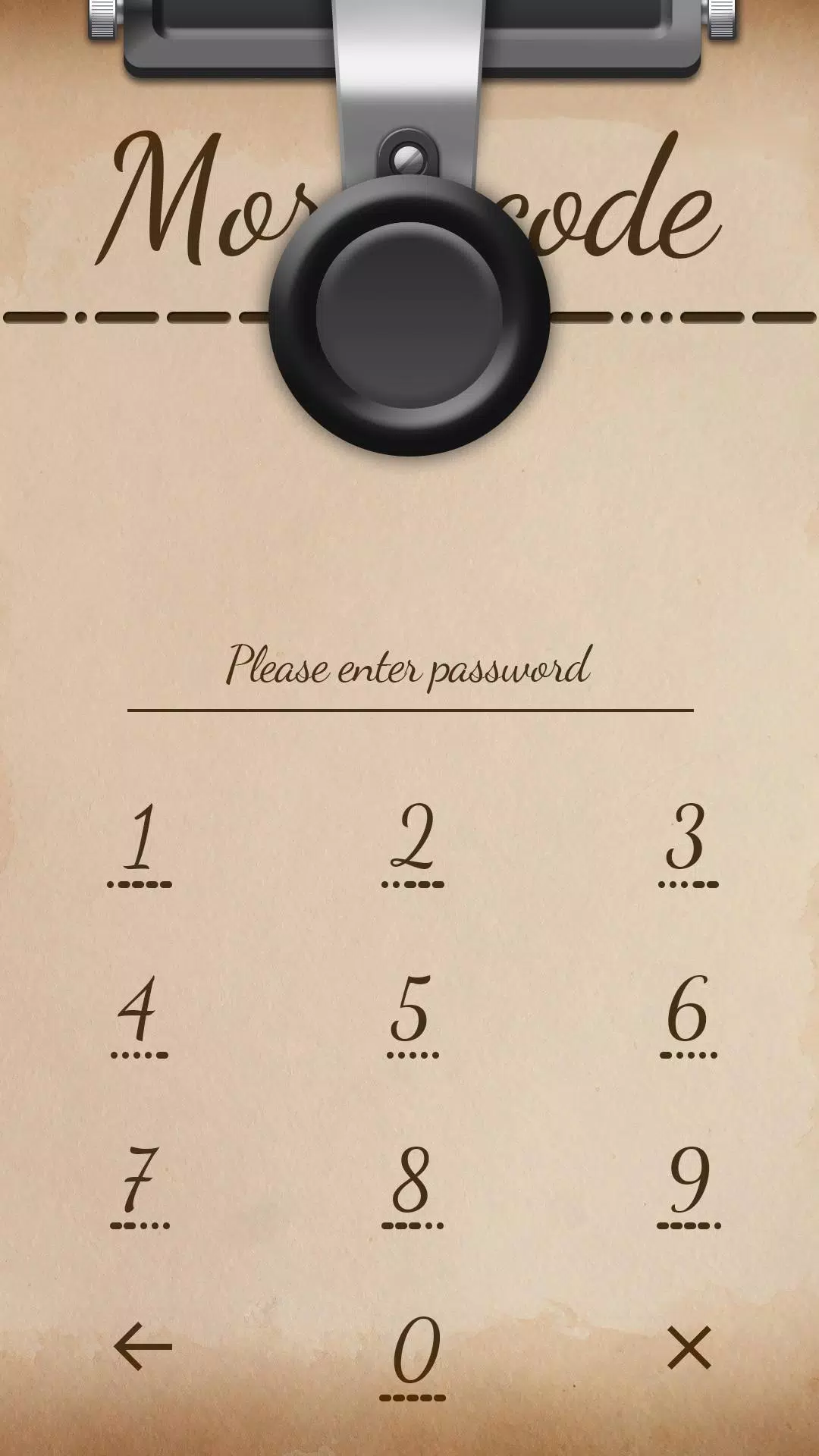 DoScreen Theme MorseCode 螢幕截圖 0