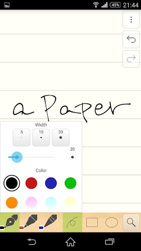 Handwriting memo a Paper Tangkapan skrin 0