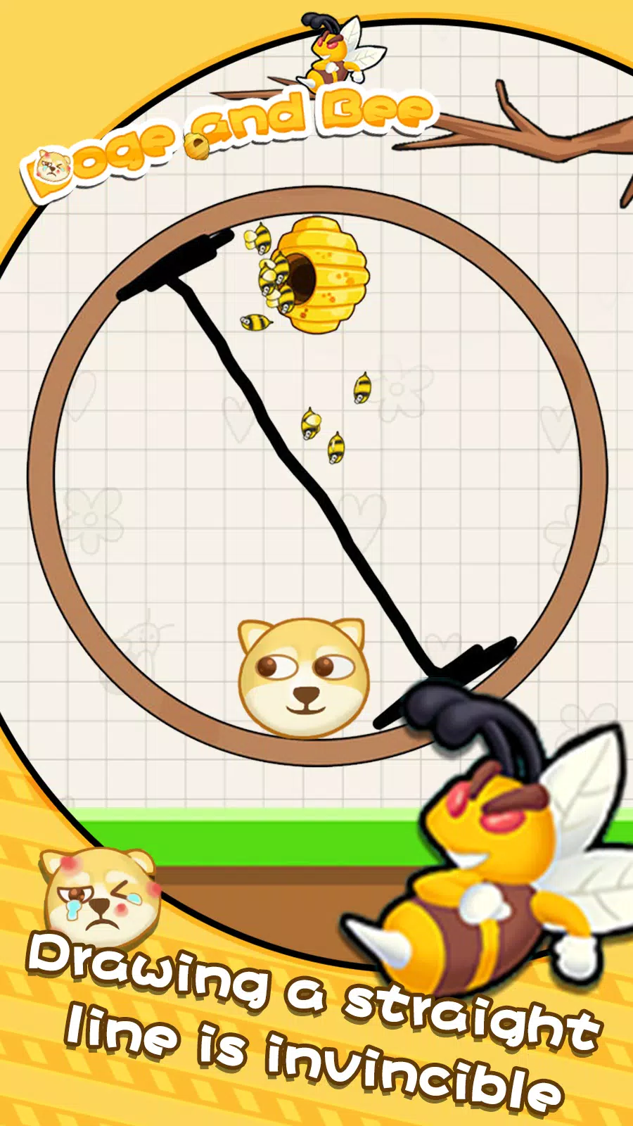 Doge and Bee Captura de pantalla 0