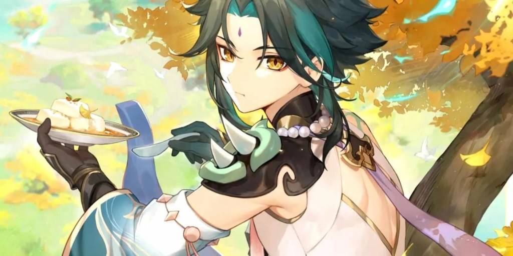 Xiao en Genshin Impacto. Esta imagen es parte de un artículo sobre los mejores equipos de Xiao en Genshin Impact.