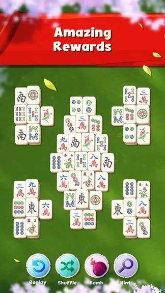 Mahjong Solitaire - Titan Puzzle 2019 Ekran Görüntüsü 2