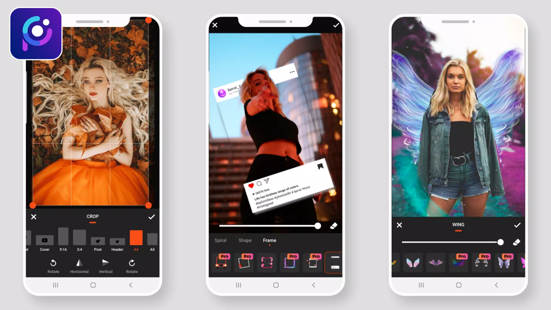 Photo Editor Pro: Pic Collage 螢幕截圖 1