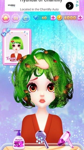Fashion Hair Salon Games: Royal Hairstyle ภาพหน้าจอ 1