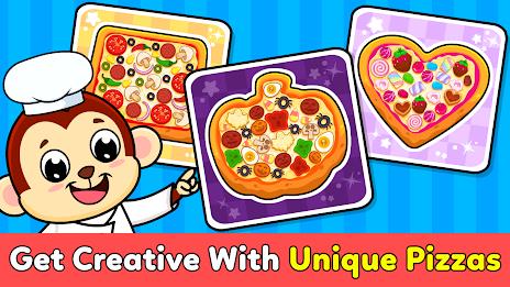 Timpy Pizza Kids Cooking Games ภาพหน้าจอ 0