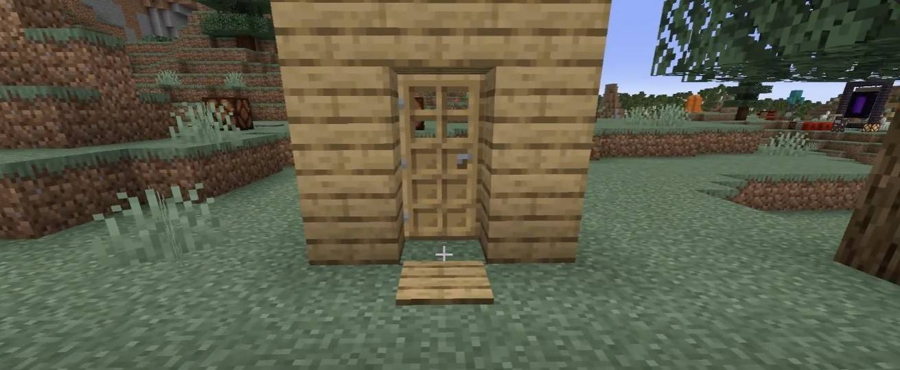 Awtomatikong pintuan sa Minecraft