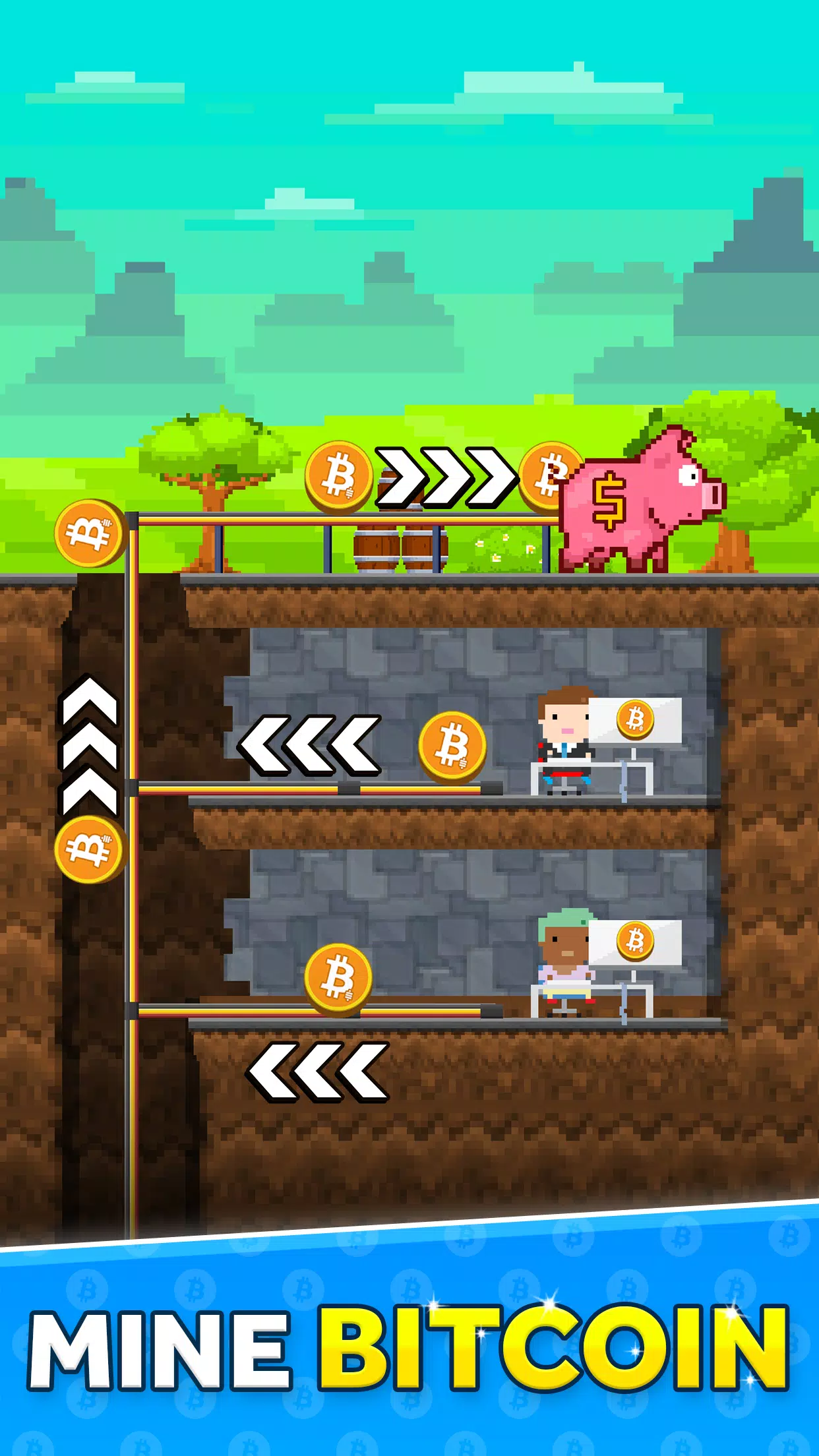 Bitcoin Miner Скриншот 1