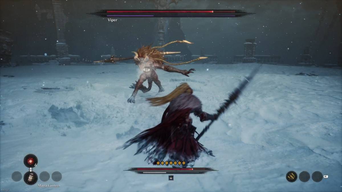 Stratégie de combat de la phase 1 contre Viper dans The First Berserker : Khazan