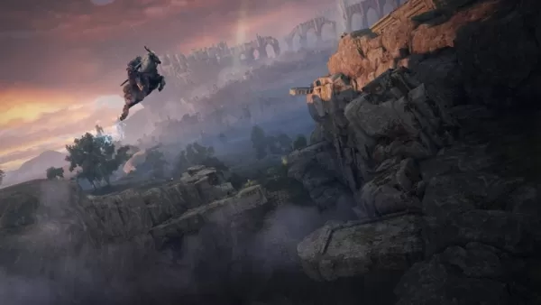Elden Ring screenshot showing expansive open world exploration