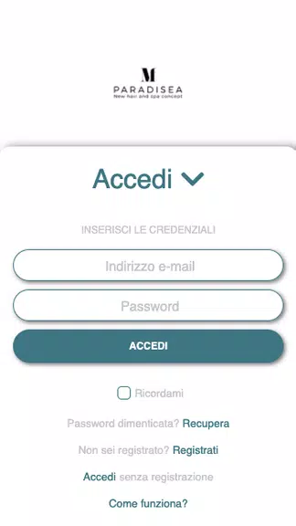 Paradisea Capture d'écran 0