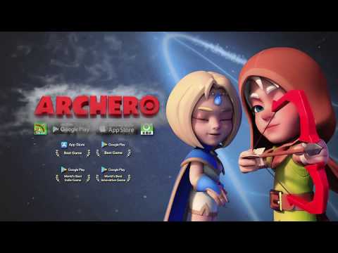 Archero gameplay screenshot showcasing character upgrades