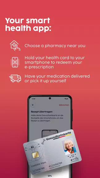 gesund.de - E-Prescription App Captura de pantalla 1