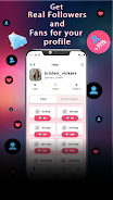 TikFast Followers and Likes Скриншот 2