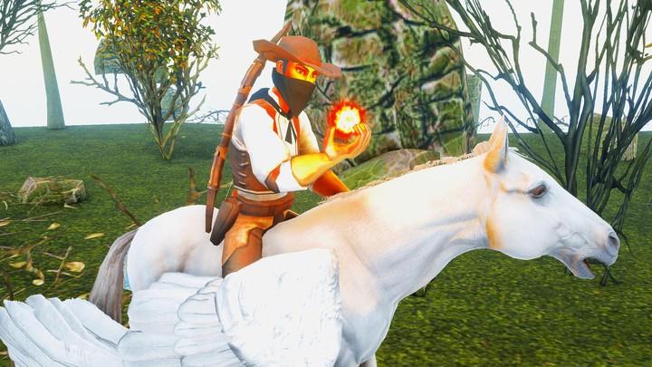 Horse Flying Simulator 3D 2022 Schermafbeelding 1
