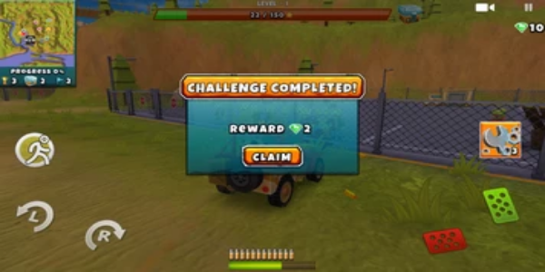 Zombie Offroad Safari Capture d'écran 1