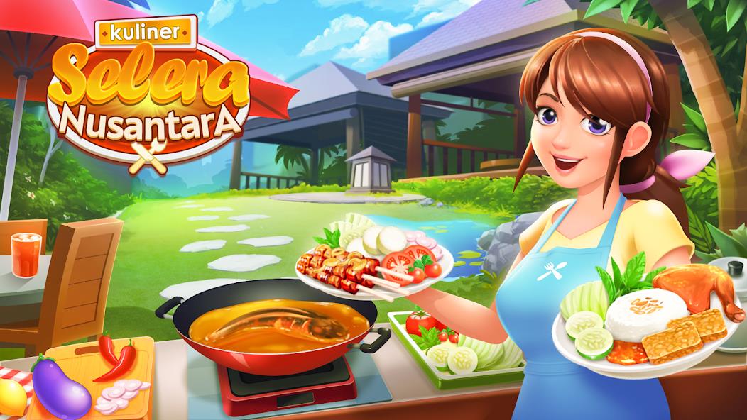 Selera Nusantara: Chef Story Mod Schermafbeelding 0