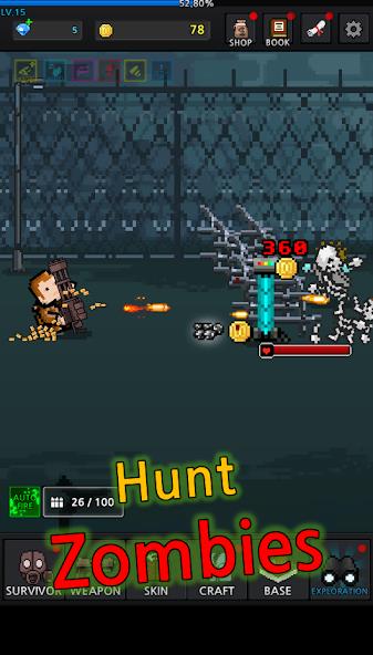Grow Survivor Idle Mod Schermafbeelding 1