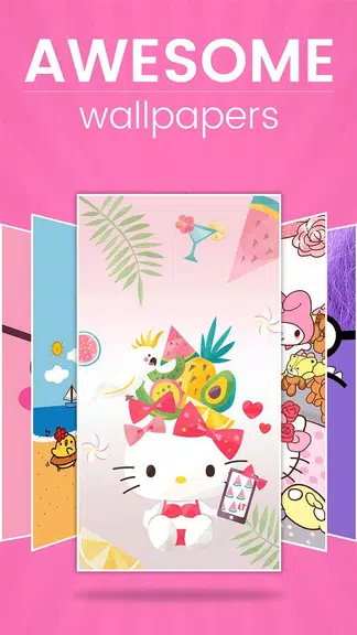 Kawaii Cute Wallpaper: Cutely Captura de tela 0