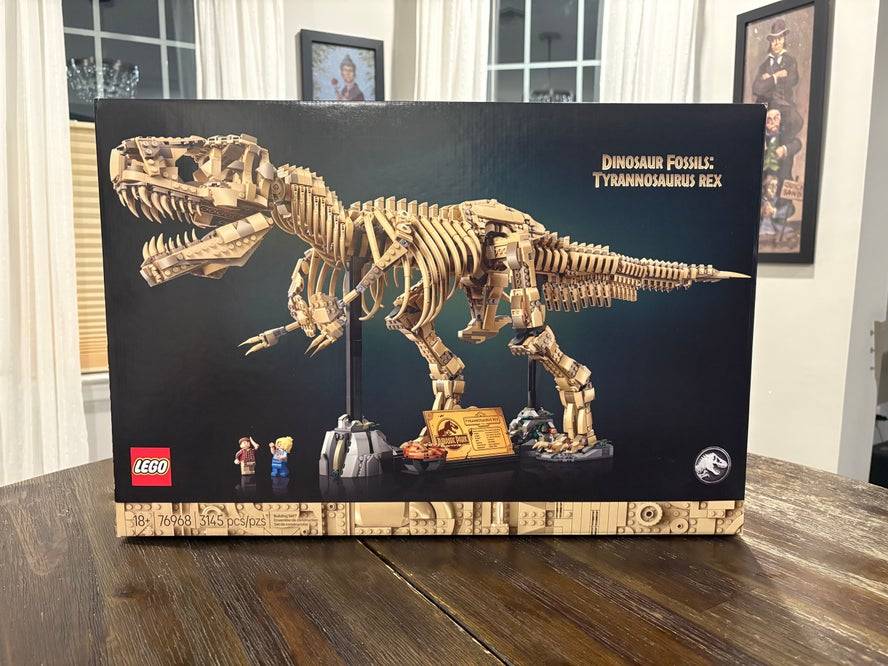 Lego Dinosaur ကျောက်ဖြစ်ရုပ်ကြွင်းများ - Tyrannosaurus Rex တည်ဆောက်ခြင်း