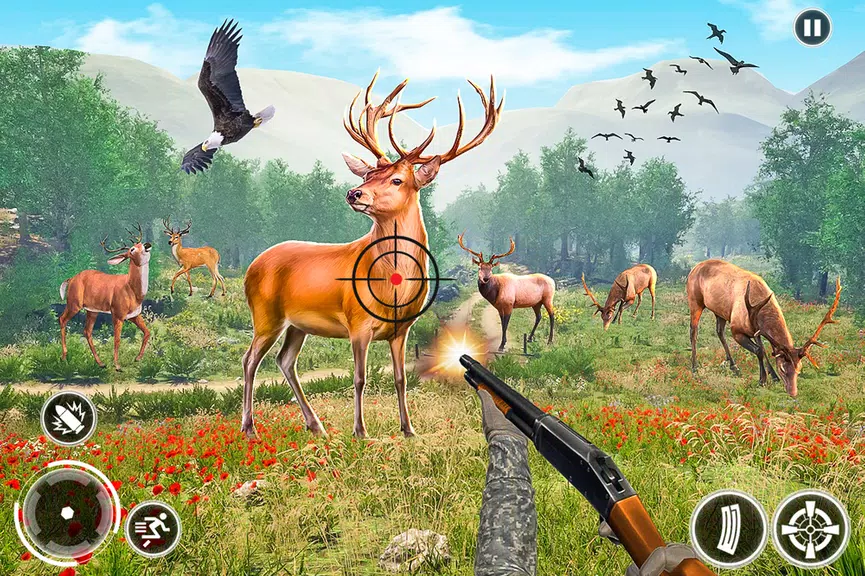 Super Dino Hunting Zoo Games ภาพหน้าจอ 1