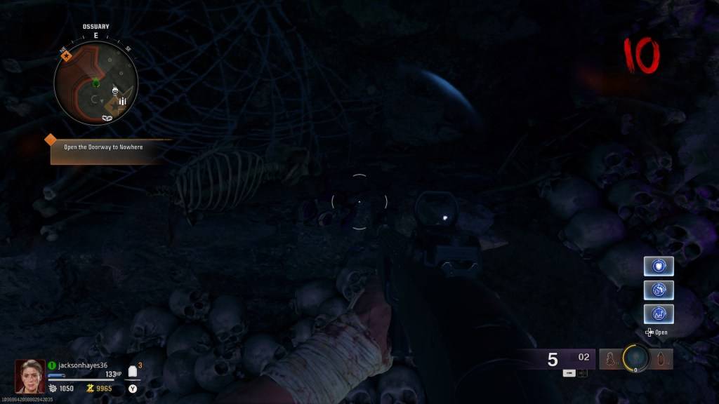 The second pair of headphones in The Tomb