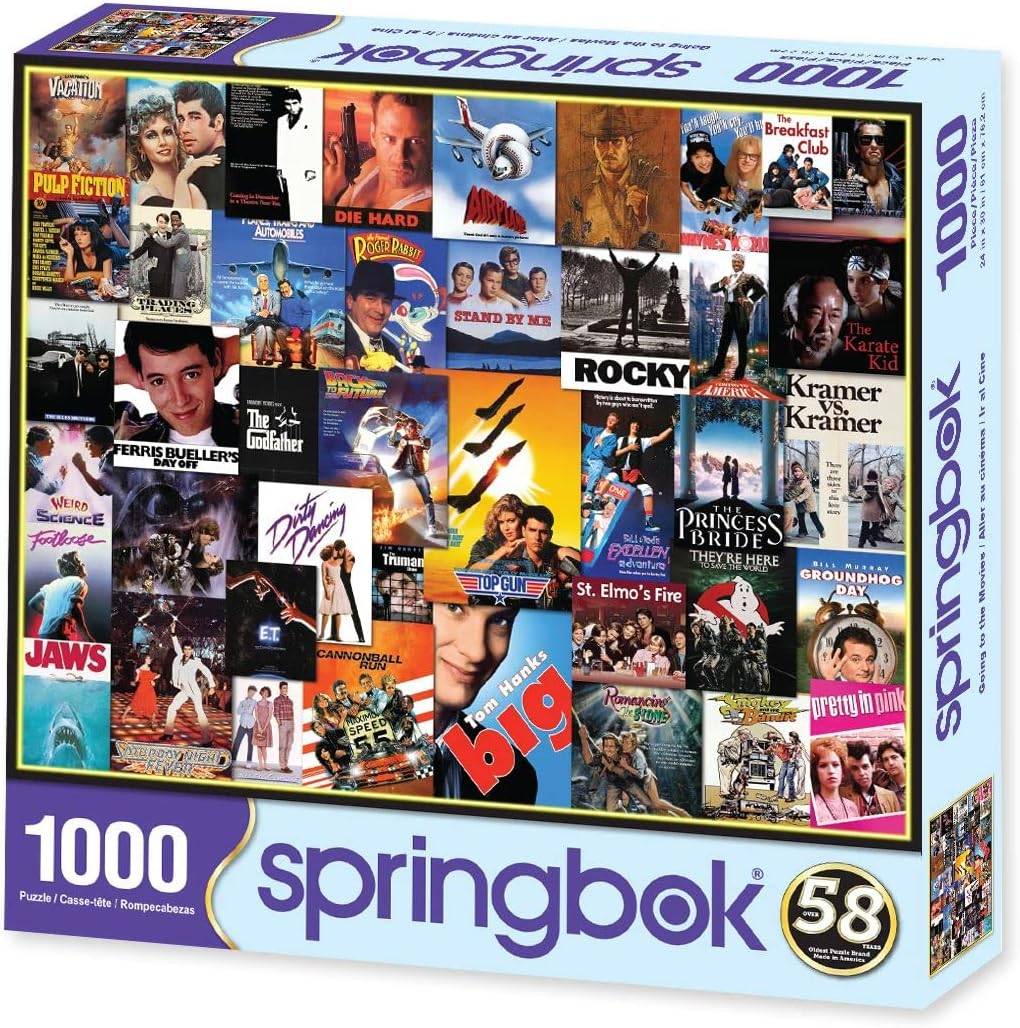 Springbok pergi ke teka -teki jigsaw filem