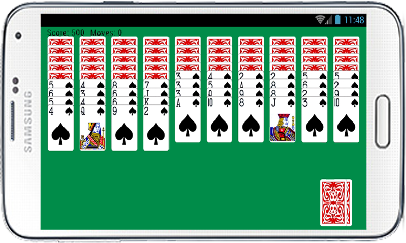 Spider Solitaire Free Game Fun Captura de pantalla 3