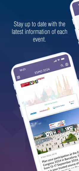 ESMO Events Screenshot 1