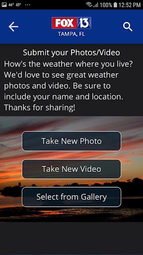 FOX 13 Tampa: SkyTower Weather ภาพหน้าจอ 1