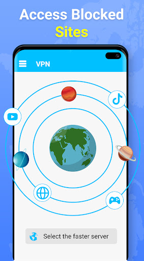 SuperSonic VPN - Fast VPN Captura de pantalla 3