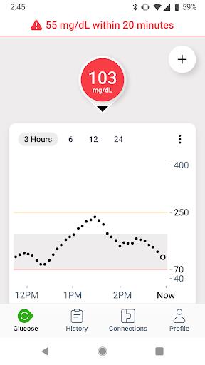 Dexcom G7 Captura de tela 2