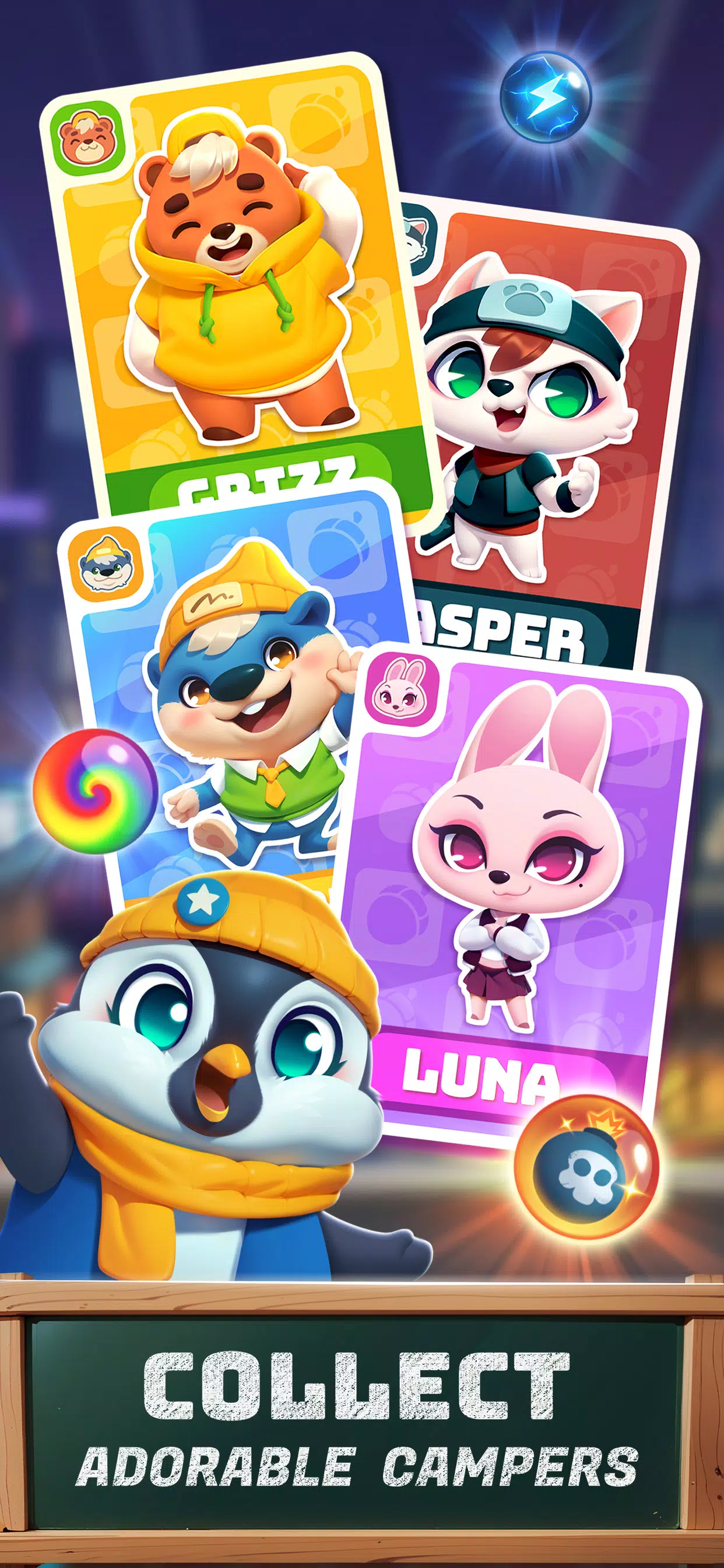 Camp Pop - Bubble Shooter Captura de pantalla 0