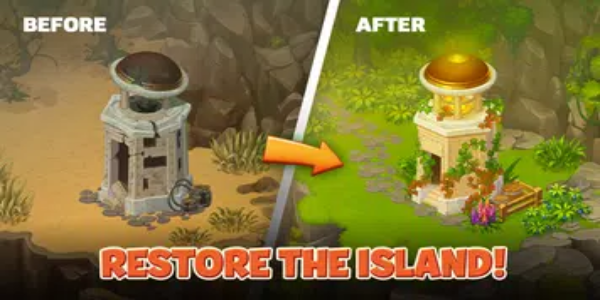 Island Hoppers: Jungle Farm Zrzut ekranu 3