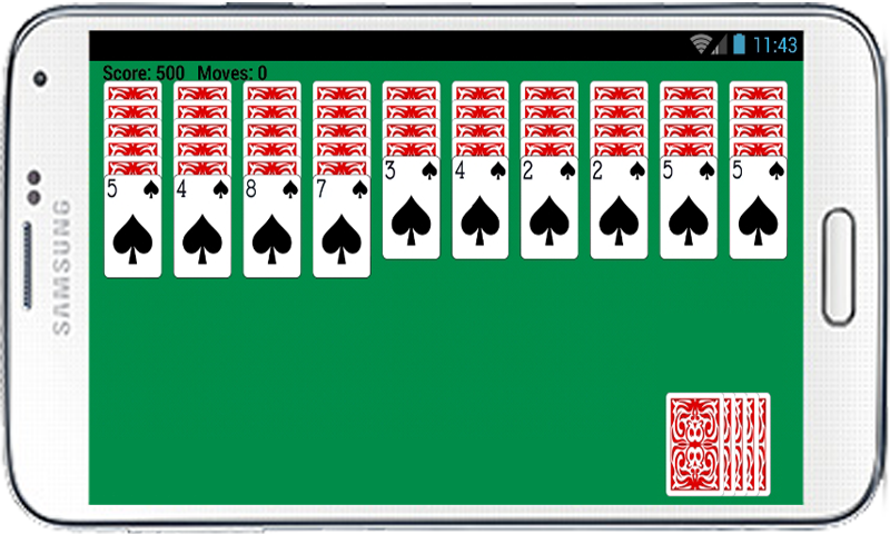 Spider Solitaire Free Game Fun Captura de pantalla 0