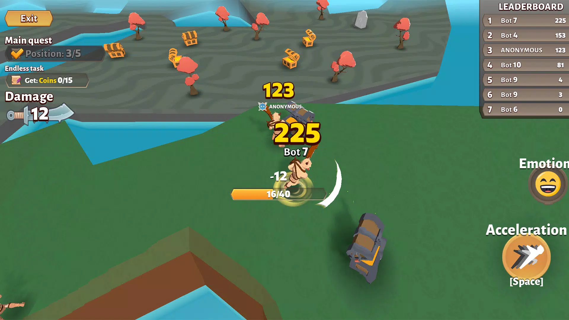 Arena Escape RPG: PvP Schermafbeelding 1