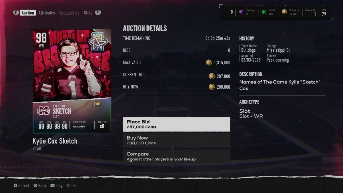 Shane Gillis und Sketch Promi-Karten zu College Football 25 Ultimate Team hinzugefügt