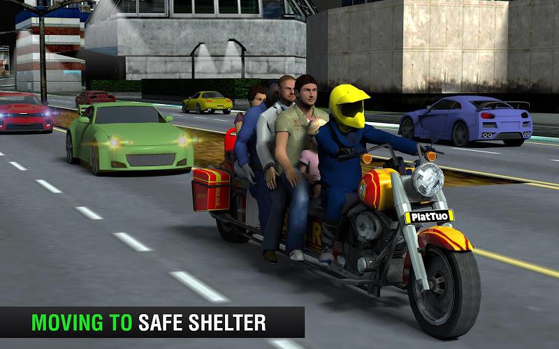 Jogos de condução BikeTaxi Captura de tela 1
