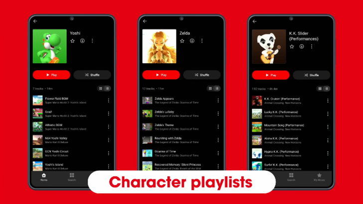 Ang Nintendo Music App ay nag -pop up ng wala sa mga miyembro ng NSO