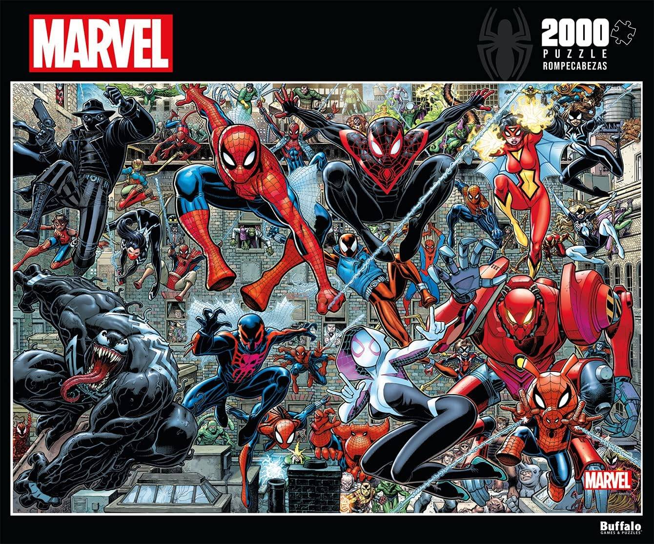 Permainan Buffalo Marvel Spider-Verse Puzzle