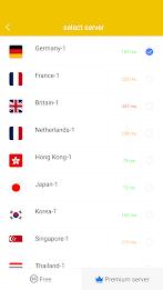 VPN Germany - DE VPN Proxy Zrzut ekranu 1