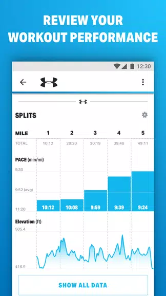Map My Runでランニング スクリーンショット 1