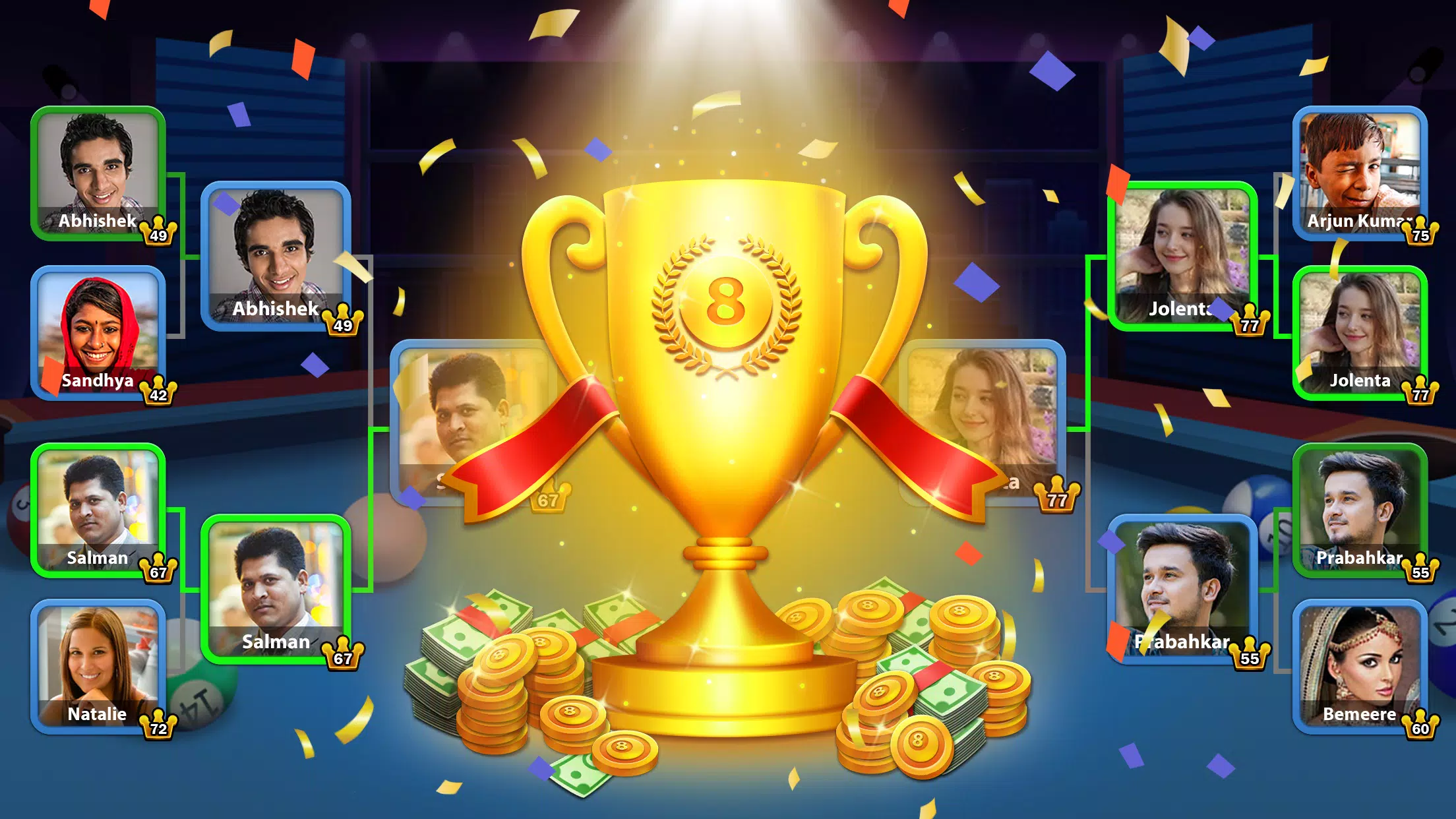 8 Ball & 9 Ball Pool Captura de pantalla 3