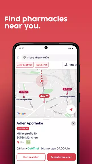 gesund.de - E-Prescription App Captura de pantalla 3