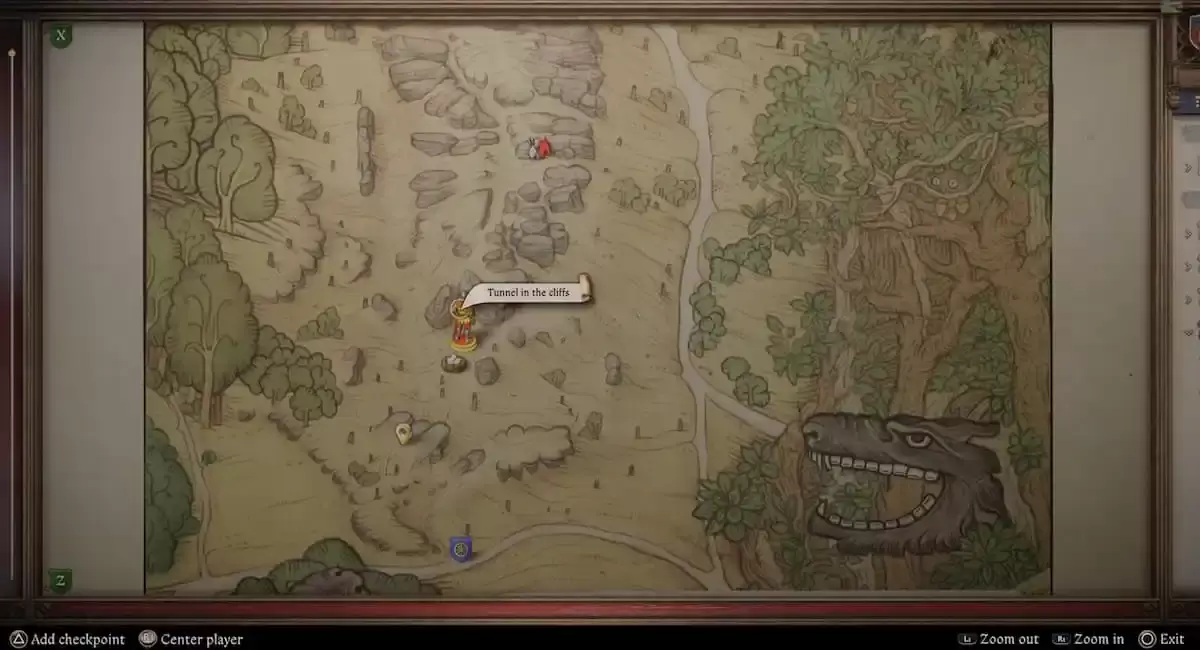 Emplacement de la carte au trésor de Ventza dans le royaume Come: Deliverance 2