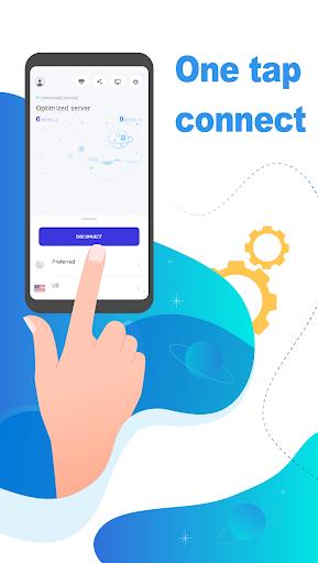 Galaxy VPN - Free VPN Unlimited time & traffic Ekran Görüntüsü 1