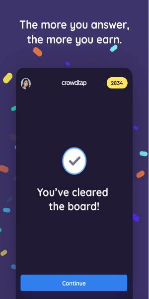 Crowdtap: Umfragen & Belohnungen