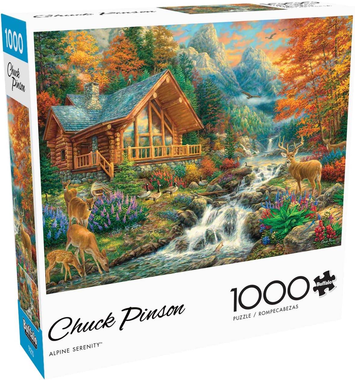 Teka -teki Serenity Alpine Buffalo Games